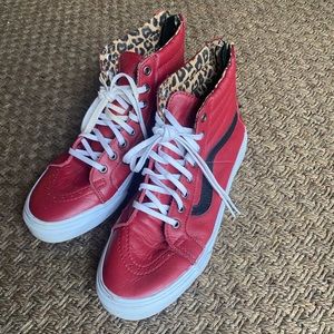 — SOLD — Sk8 High Zip Up Sneakers